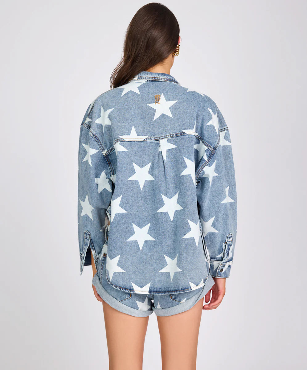 One Teaspoon Starwash Daria Denim Shacket