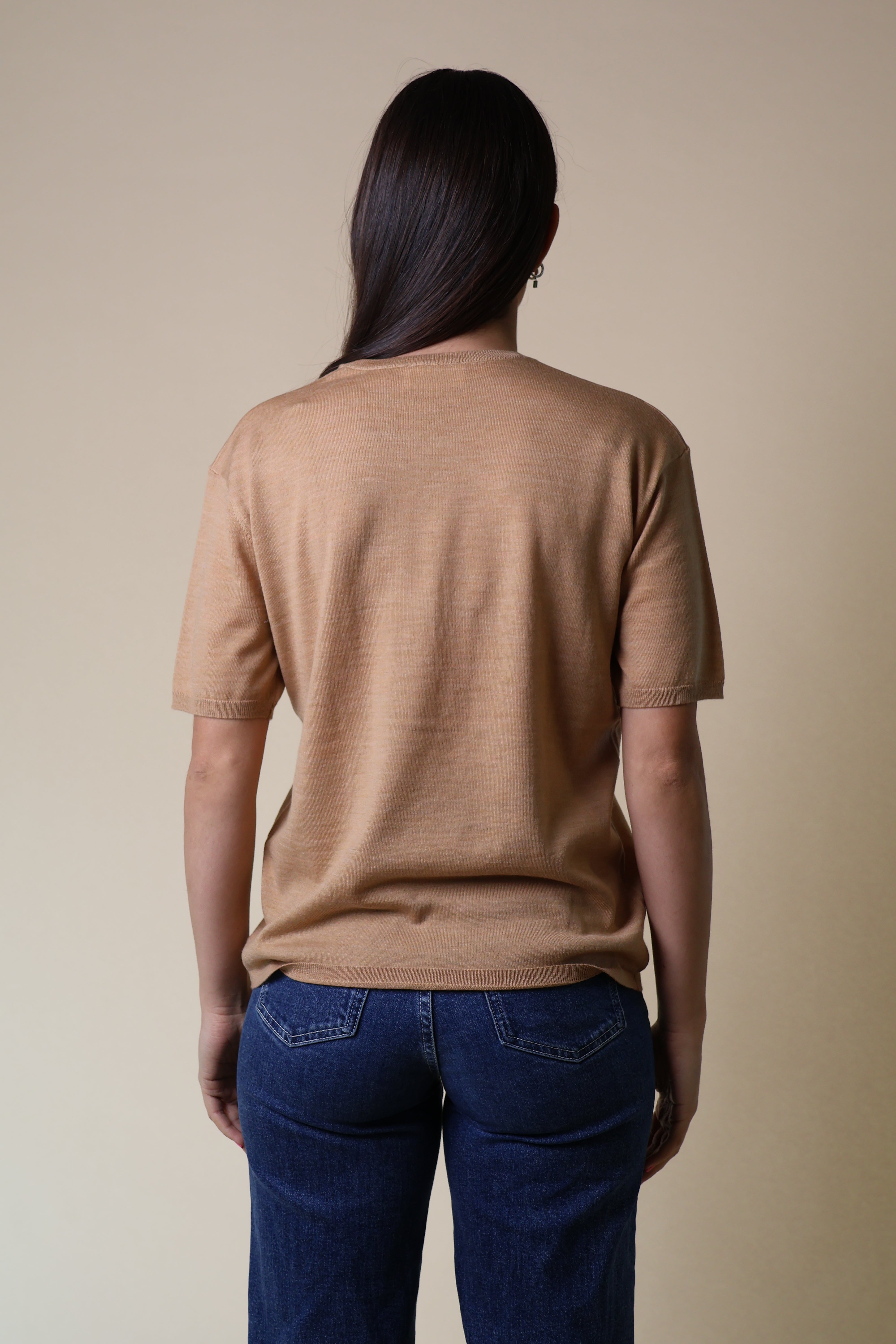 Spinel Tee Yarnsmith Camel