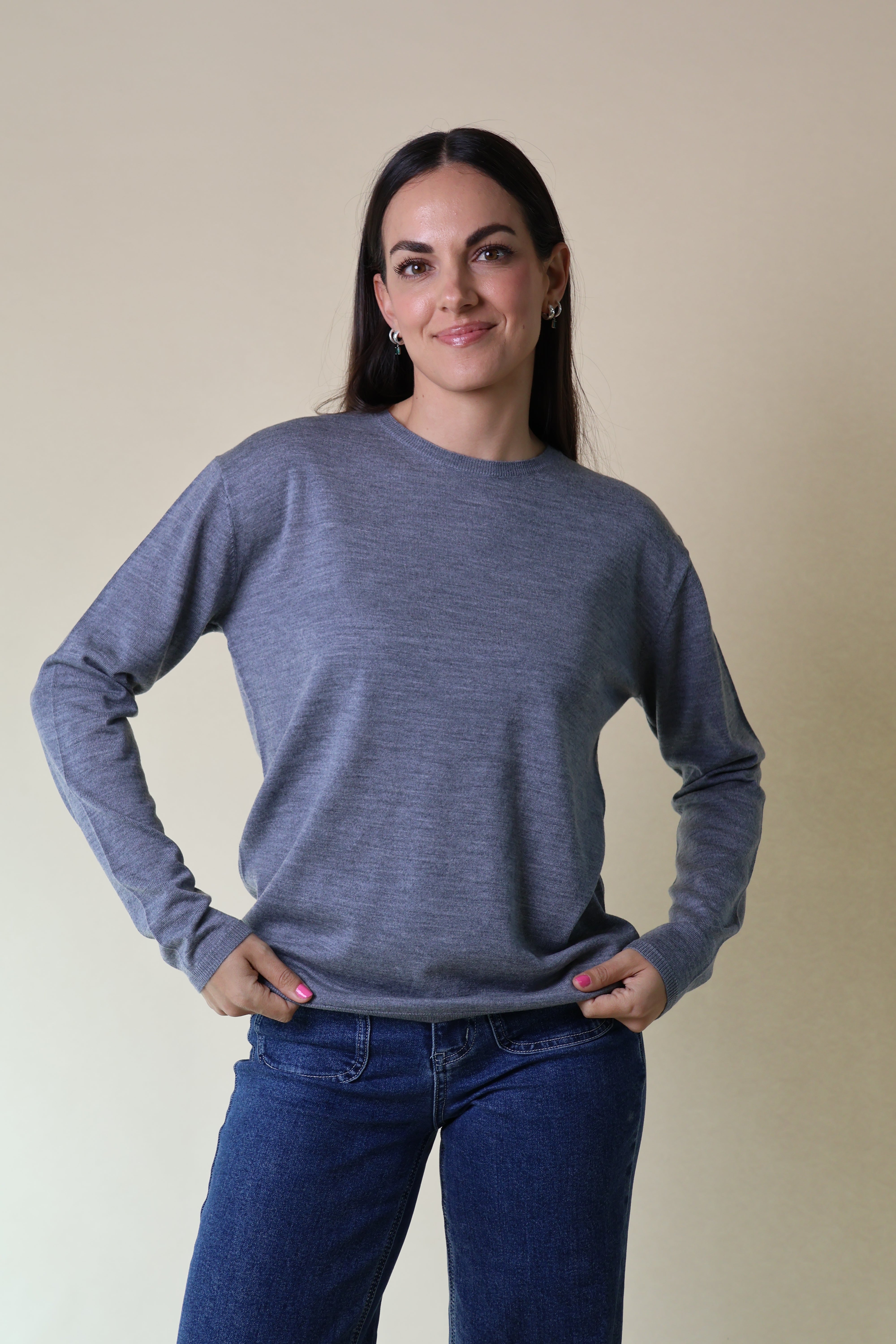 Bloodstone L/S Knit Yarnsmith Greymarle