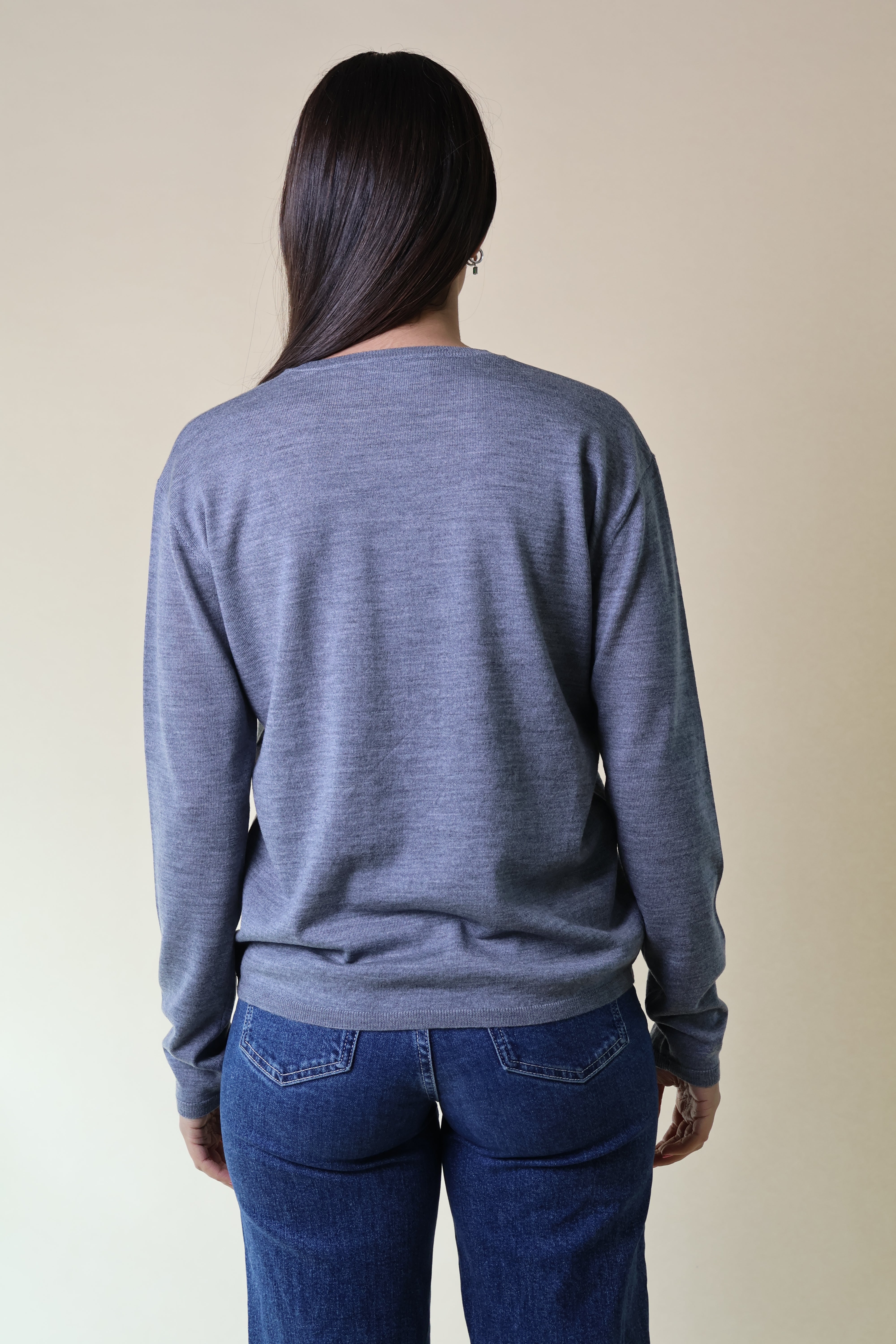 Bloodstone L/S Knit Yarnsmith Greymarle