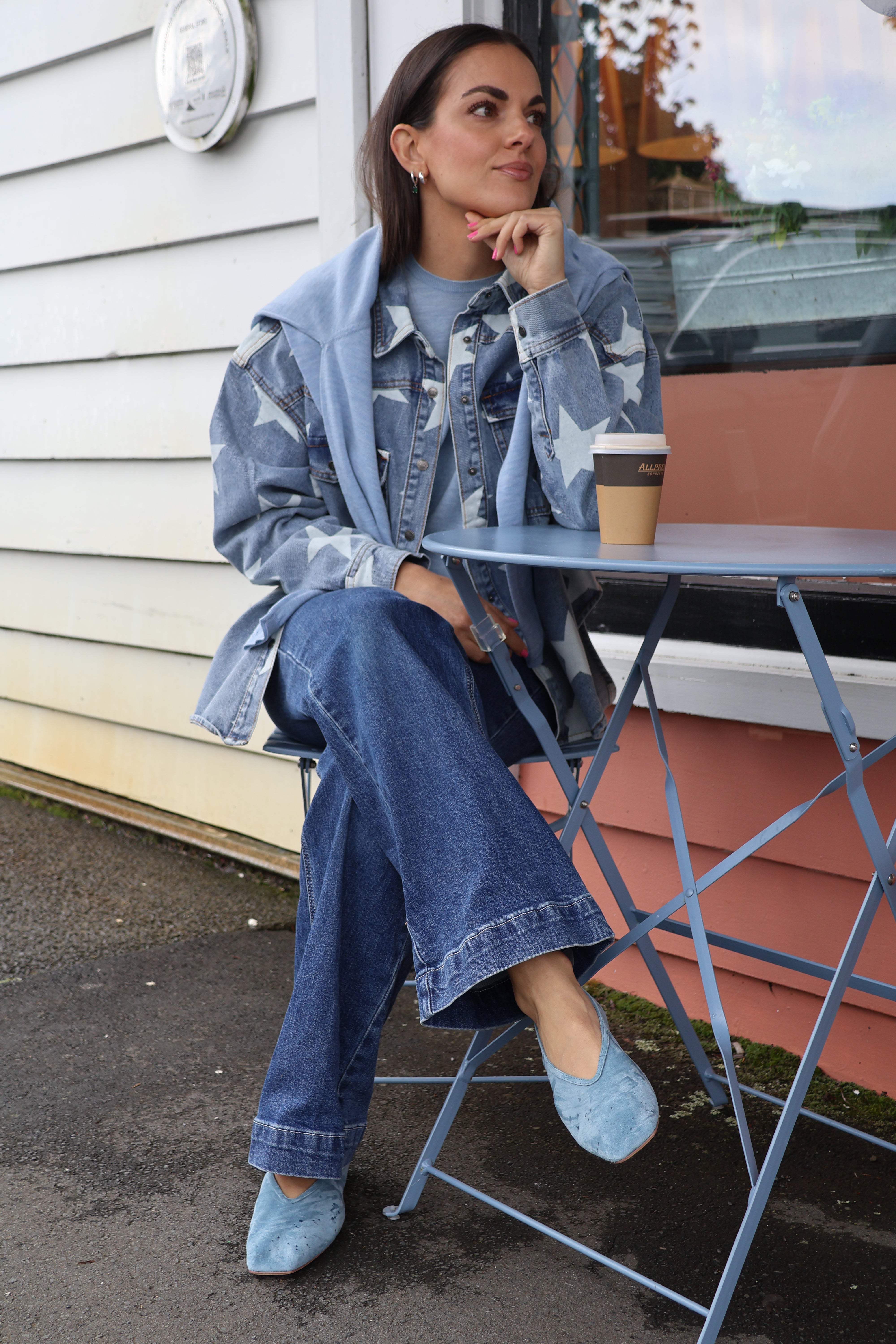 One Teaspoon Starwash Daria Denim Shacket