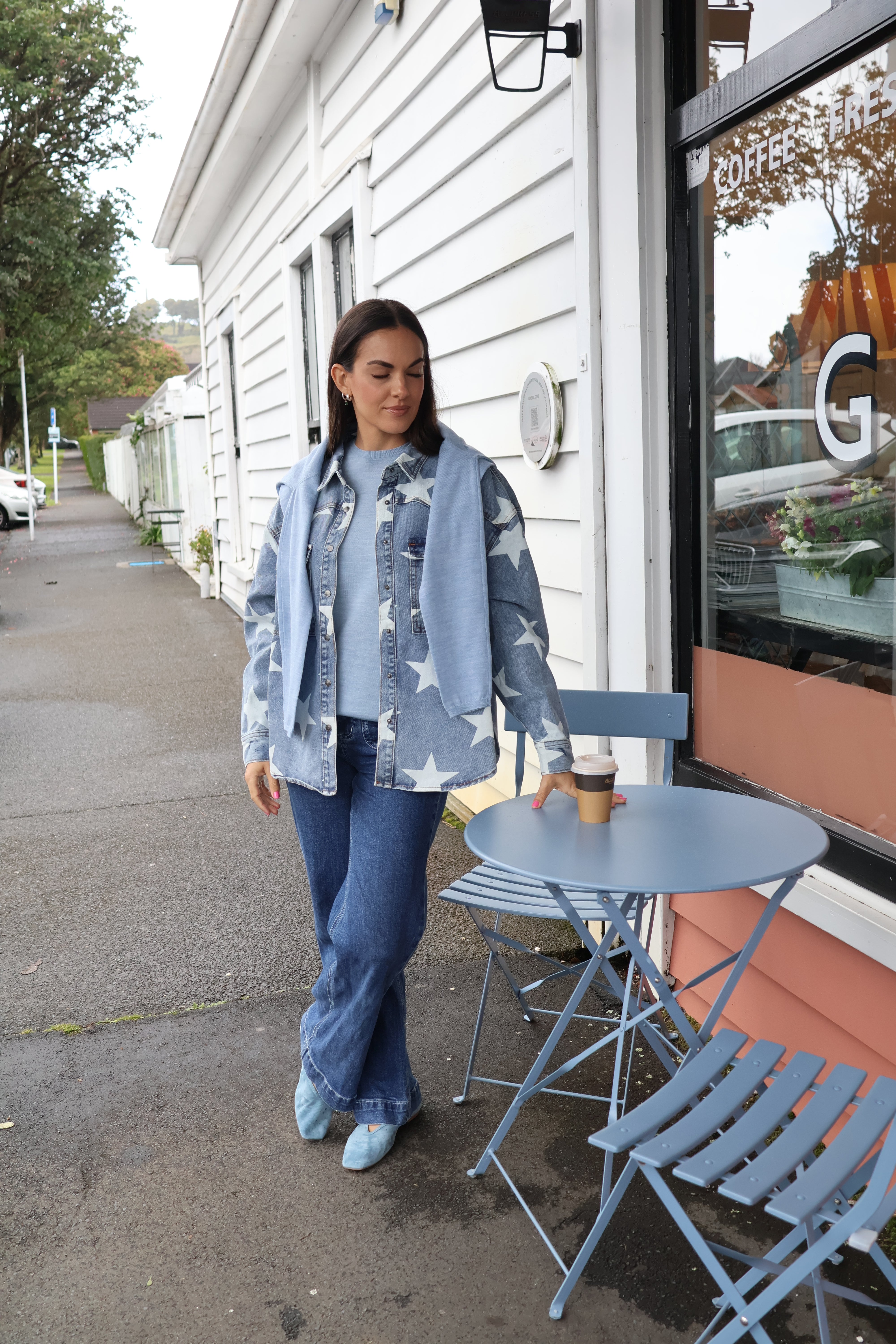 One Teaspoon Starwash Daria Denim Shacket