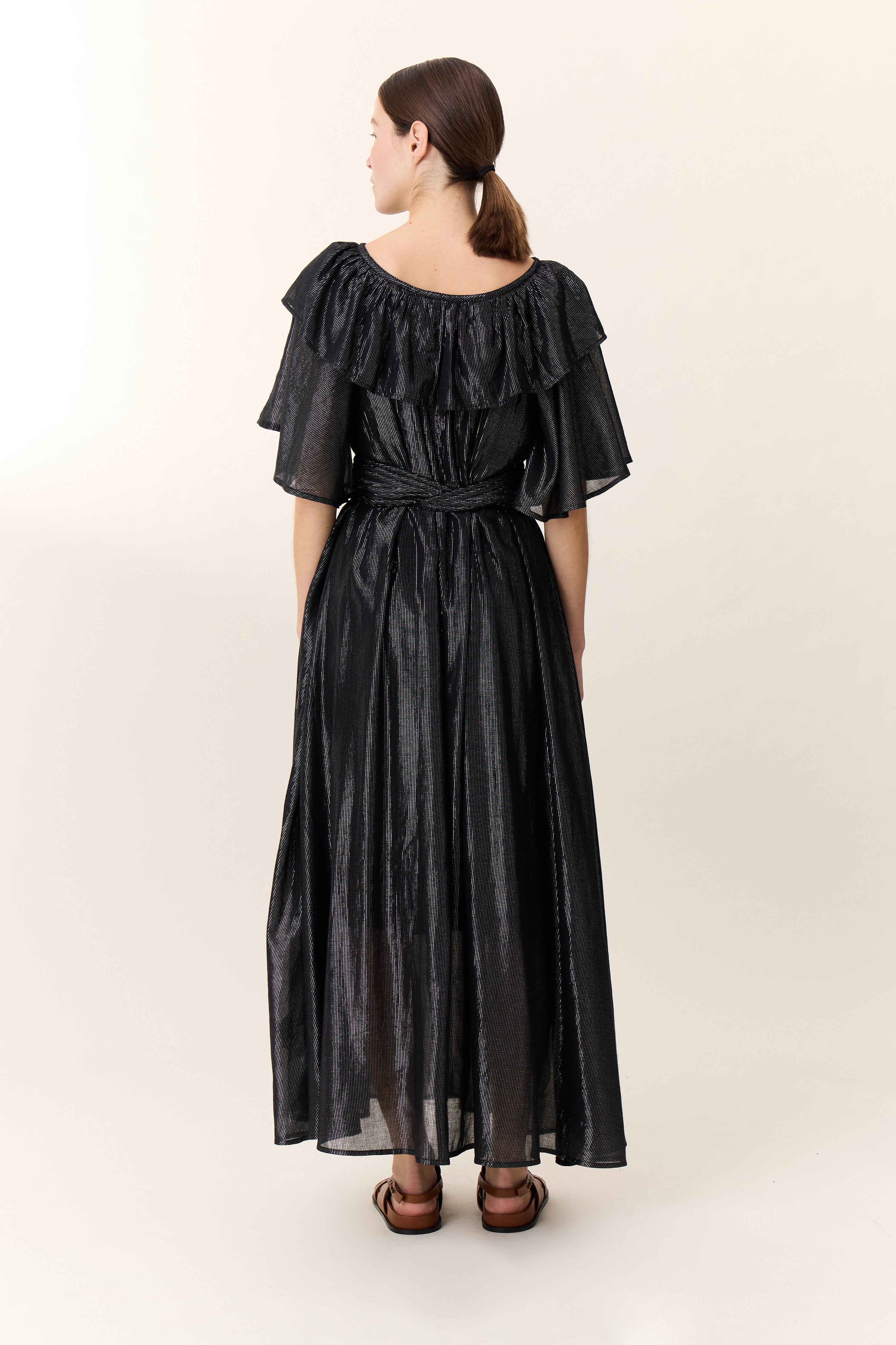 Raeya Long Dress Black Leon & Harper