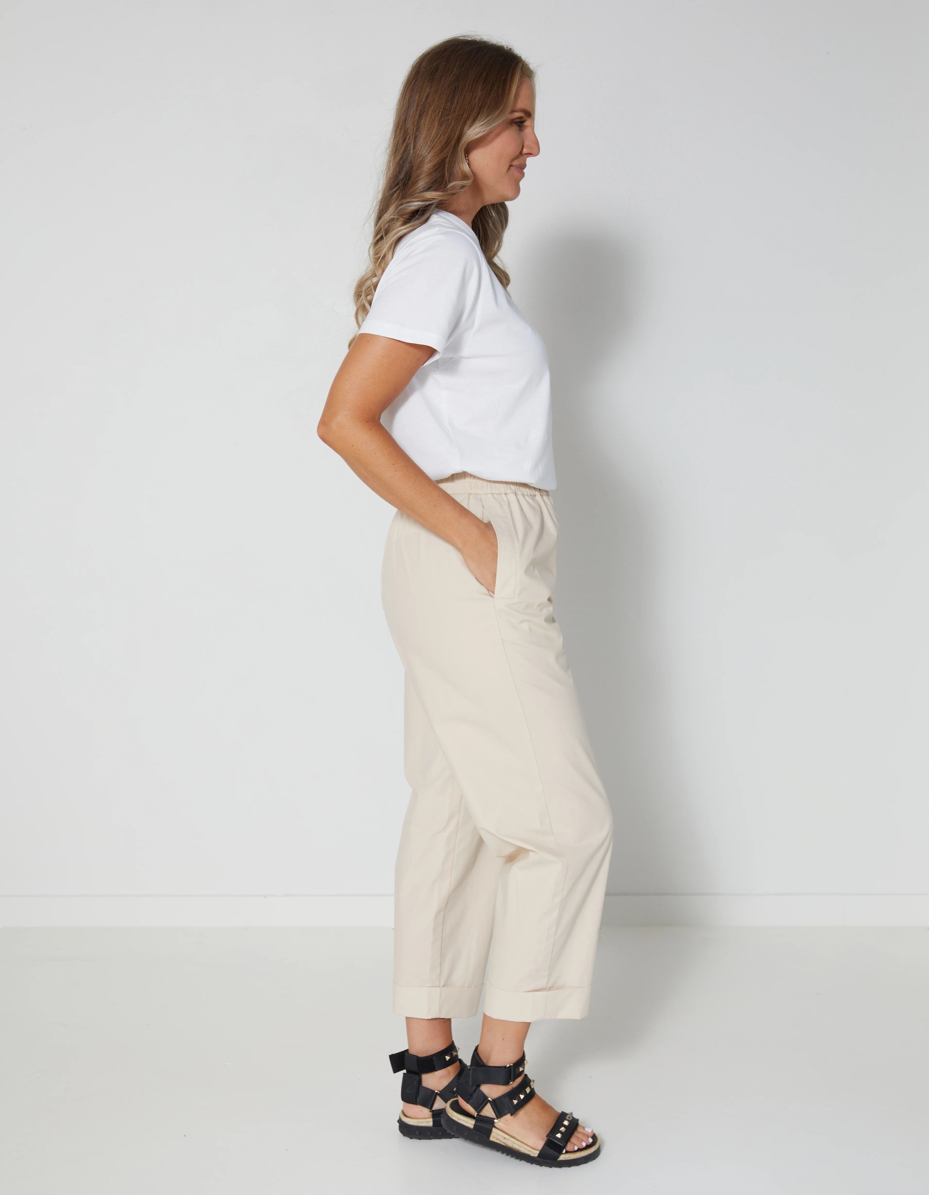 Poppa Pant Nude Stella + Gemma