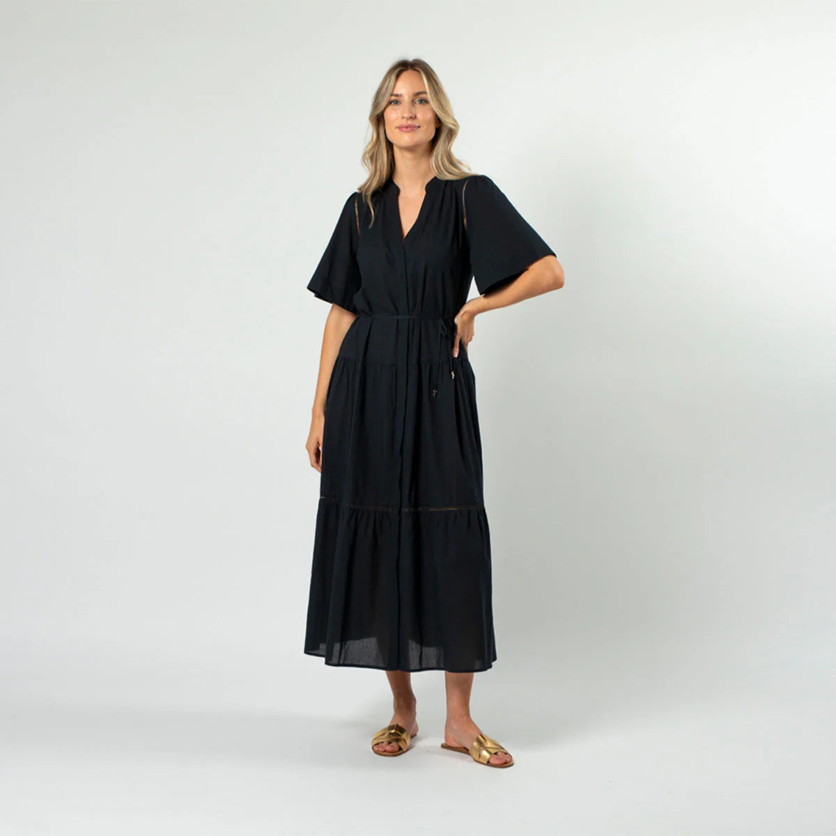 Lucie Dress Black Stella + Gemma