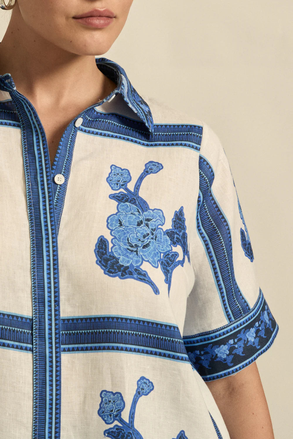 Pixel Top Zoe Kratzmann Azure Collage