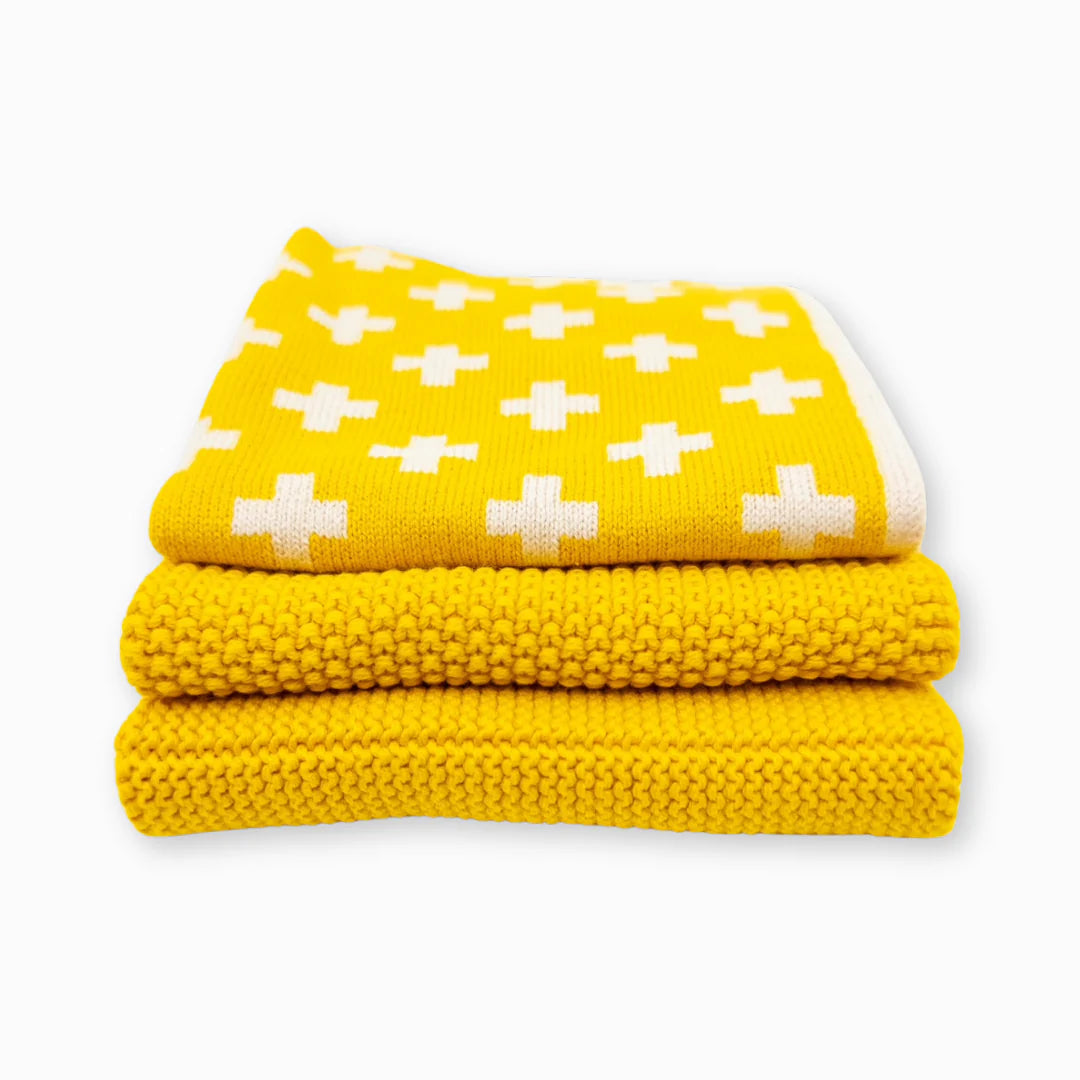 Dishcloth 3pk Ecovask Daffodil