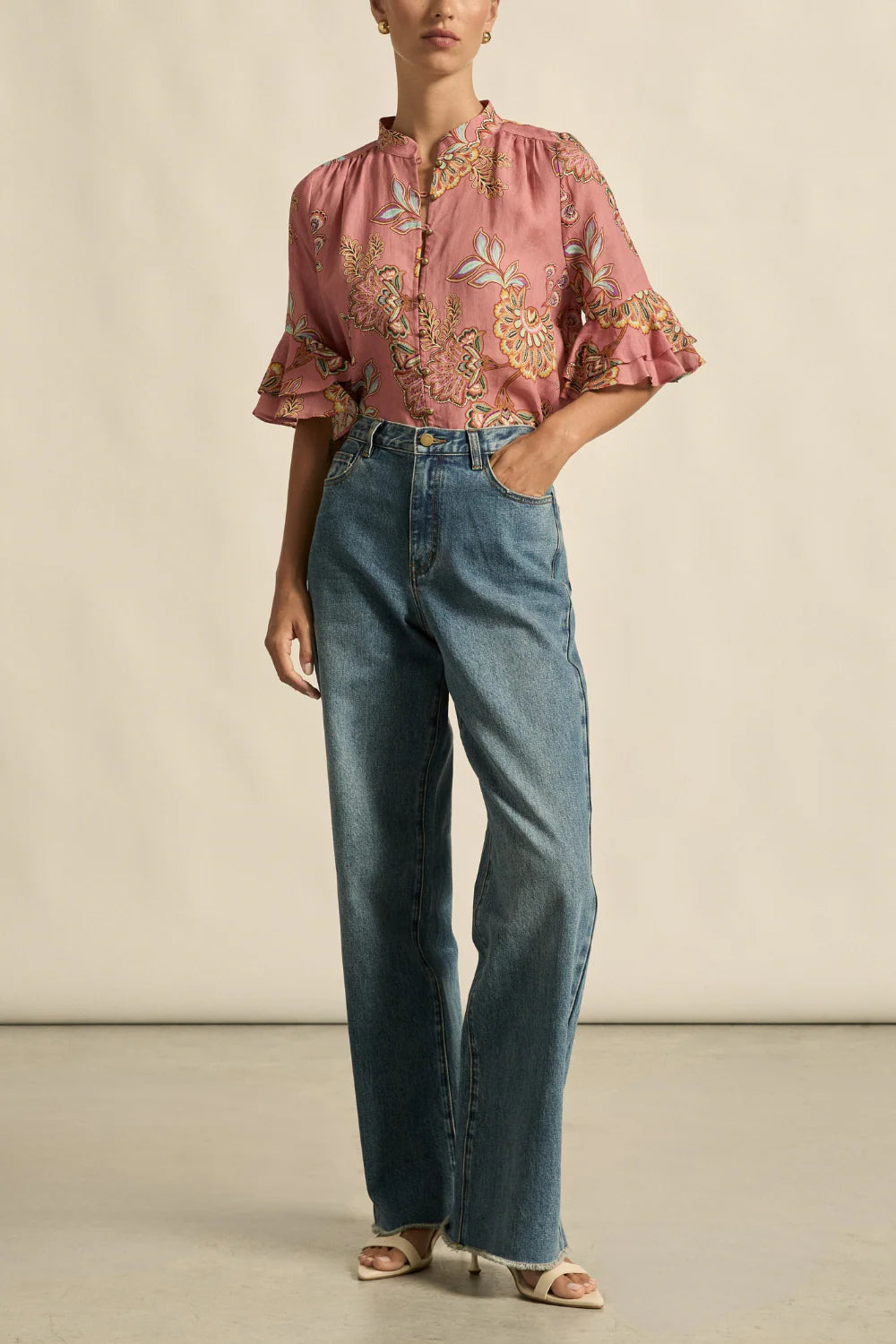 Fluctuate Top Zoe Kratzmann Kgari Bloom