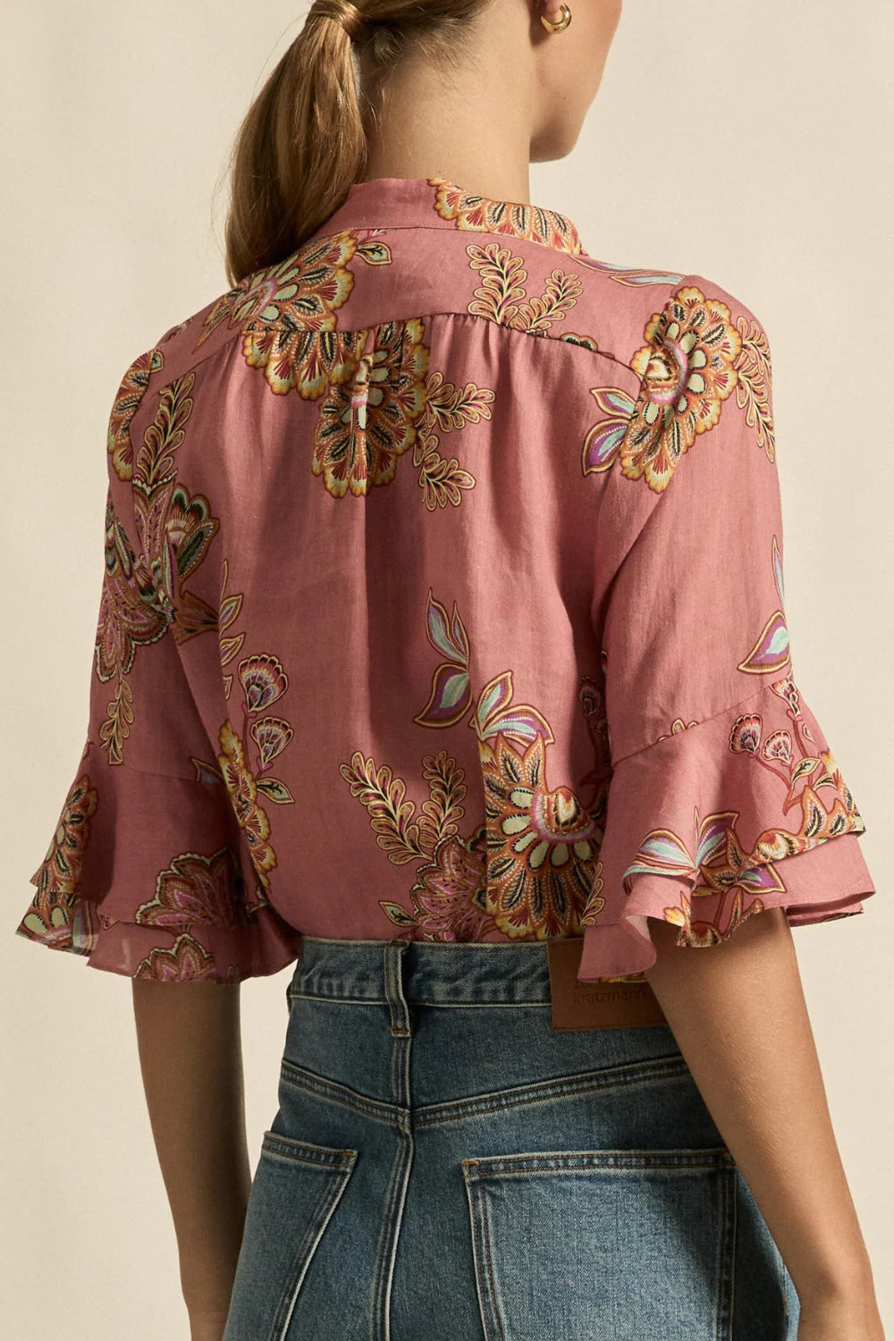 Fluctuate Top Zoe Kratzmann Kgari Bloom