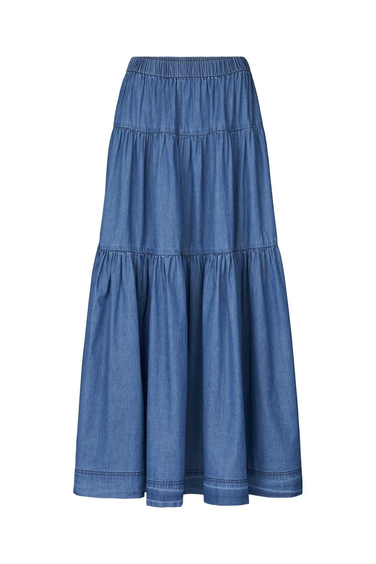 Sunset Skirt Blue Lollys Laundry