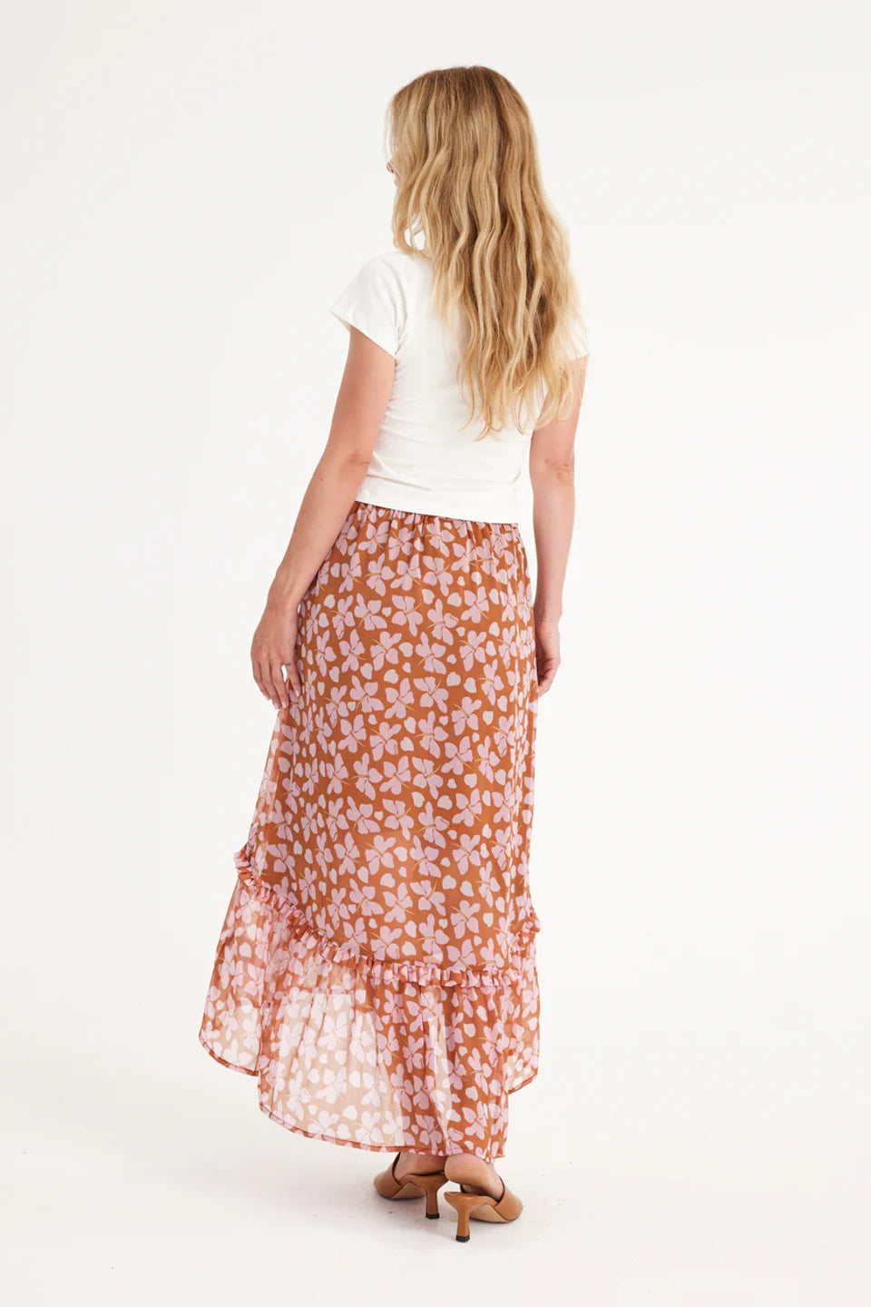 Summery Copenhagen Baina Skirt Mocha Bisque