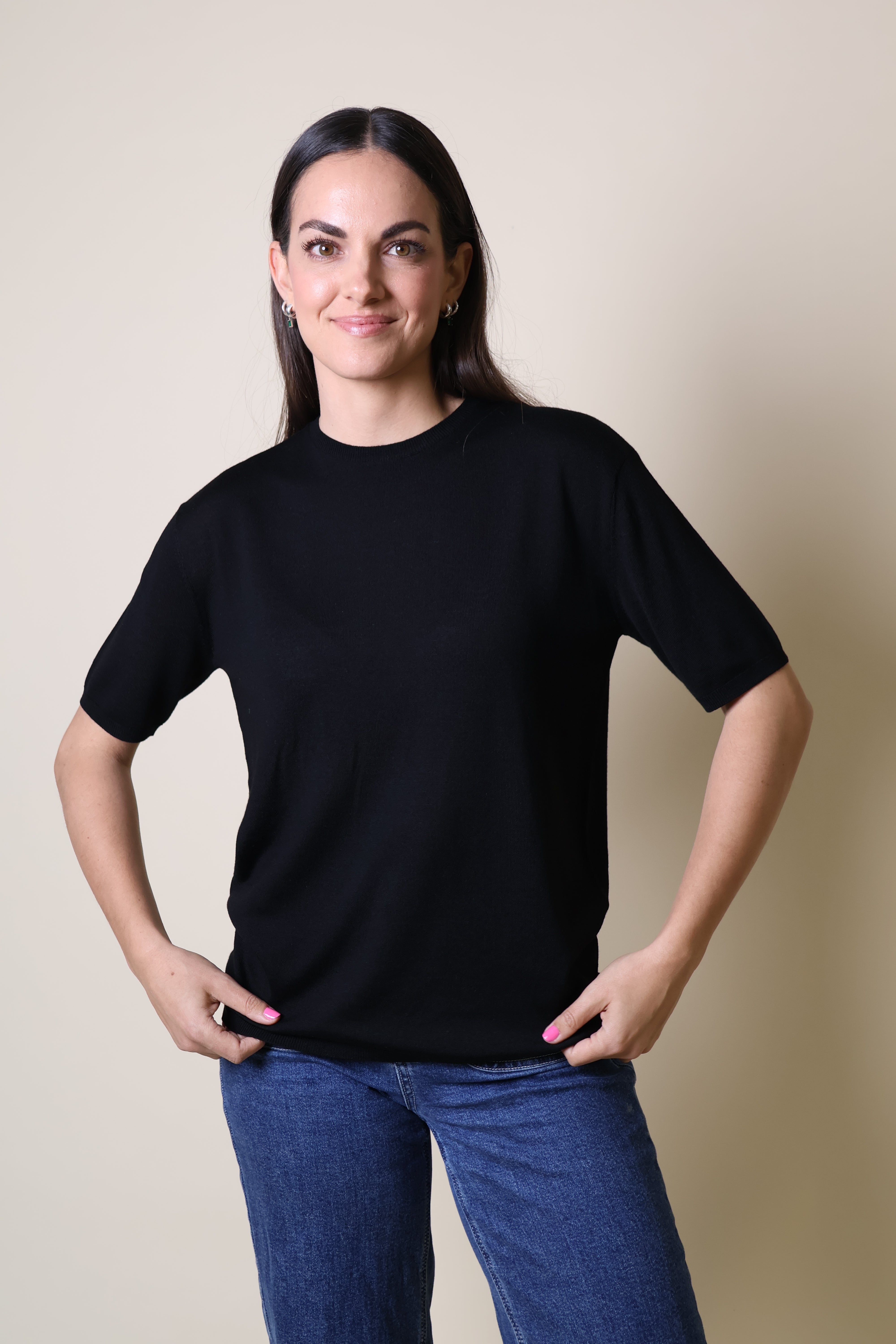 Spinel Tee Yarnsmith Black