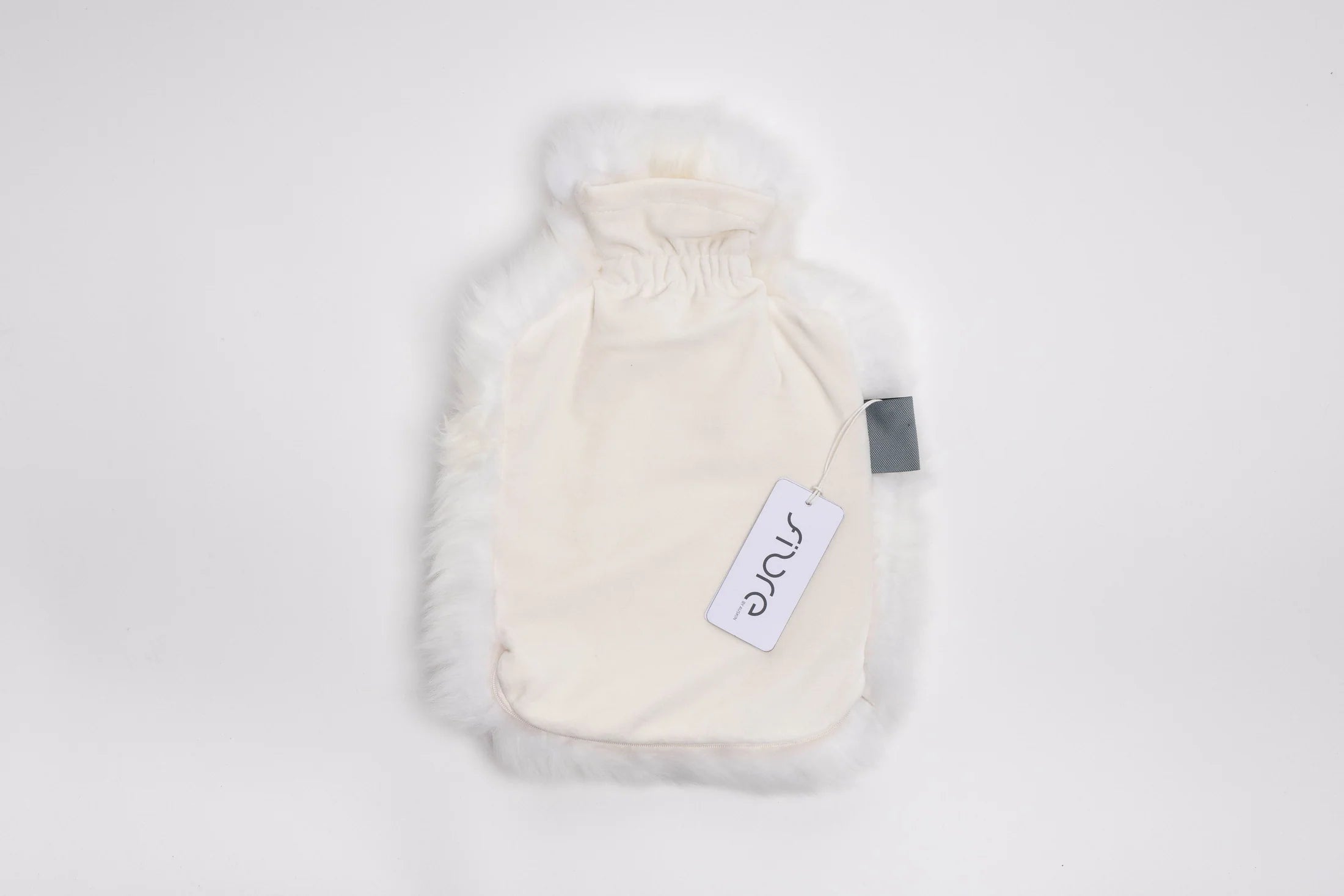 Sheepskin Hot Water Bottle Ivory