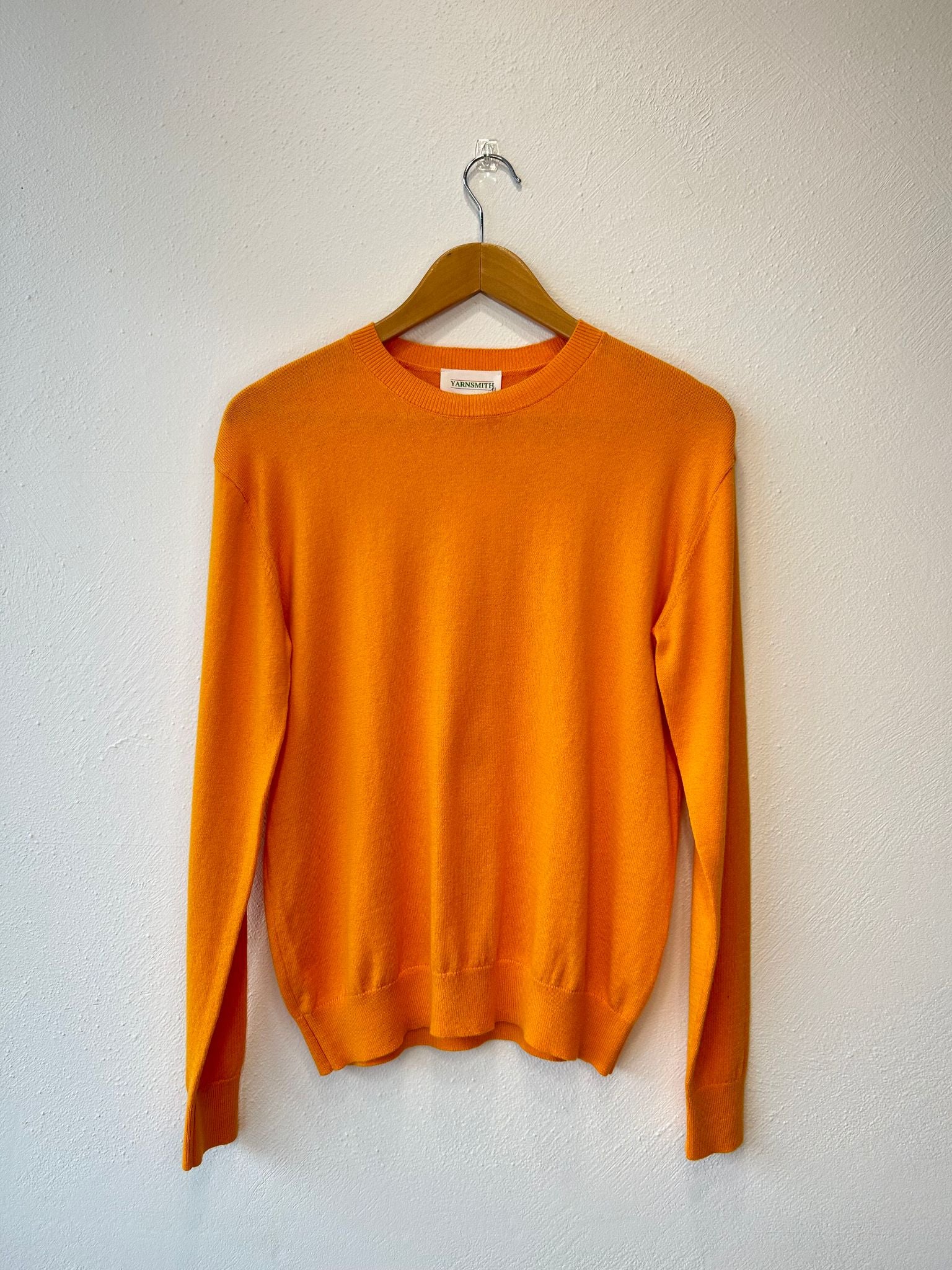 Sapphire Cotton/Cashmere L/S Knit Yarnsmith BRK3B Orange