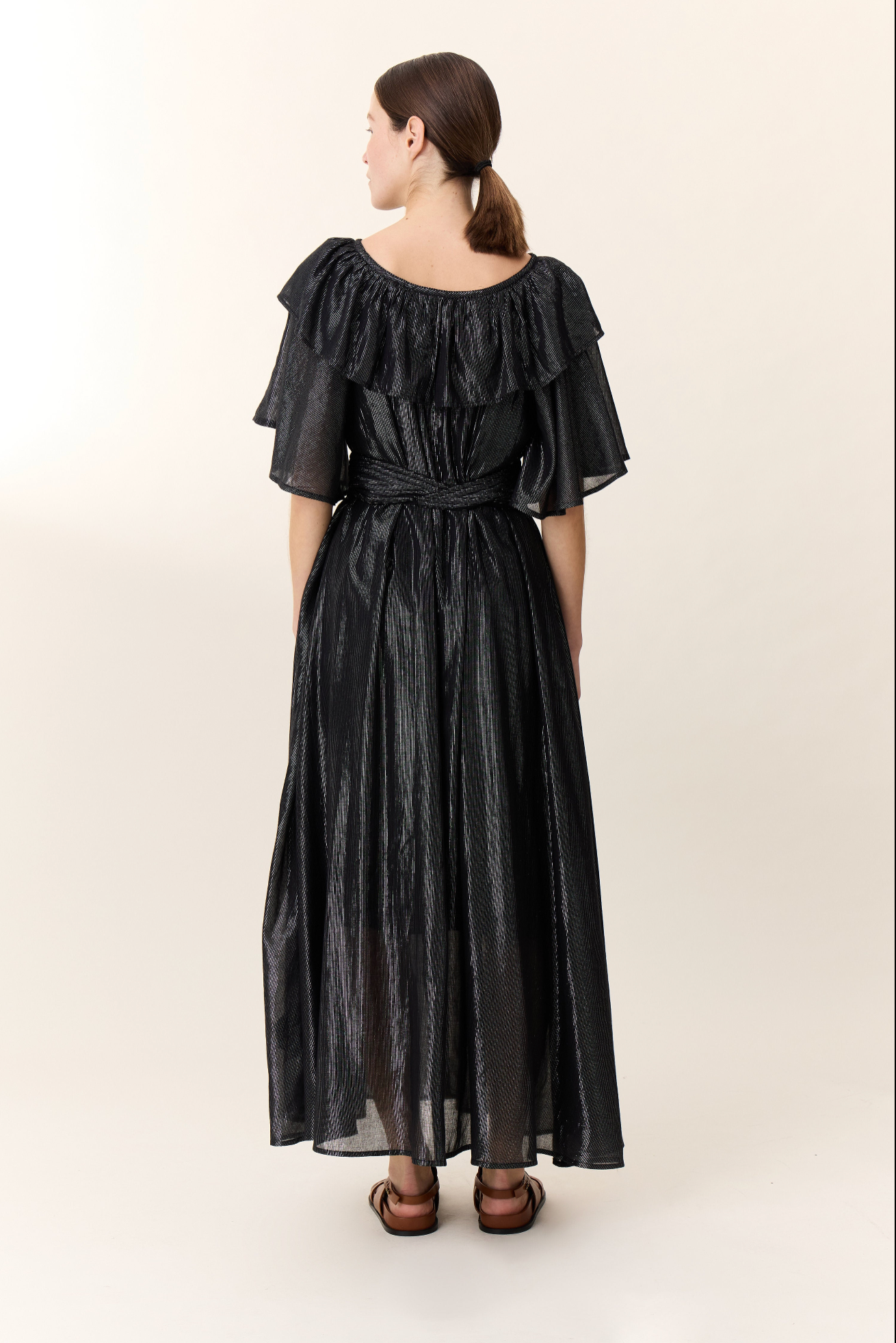 Raeya Long Dress Black Leon & Harper