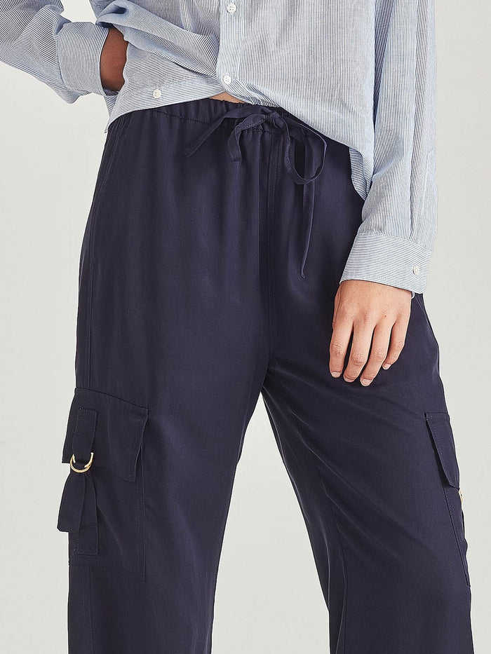 Gigi Cargo Pants Sills Navy