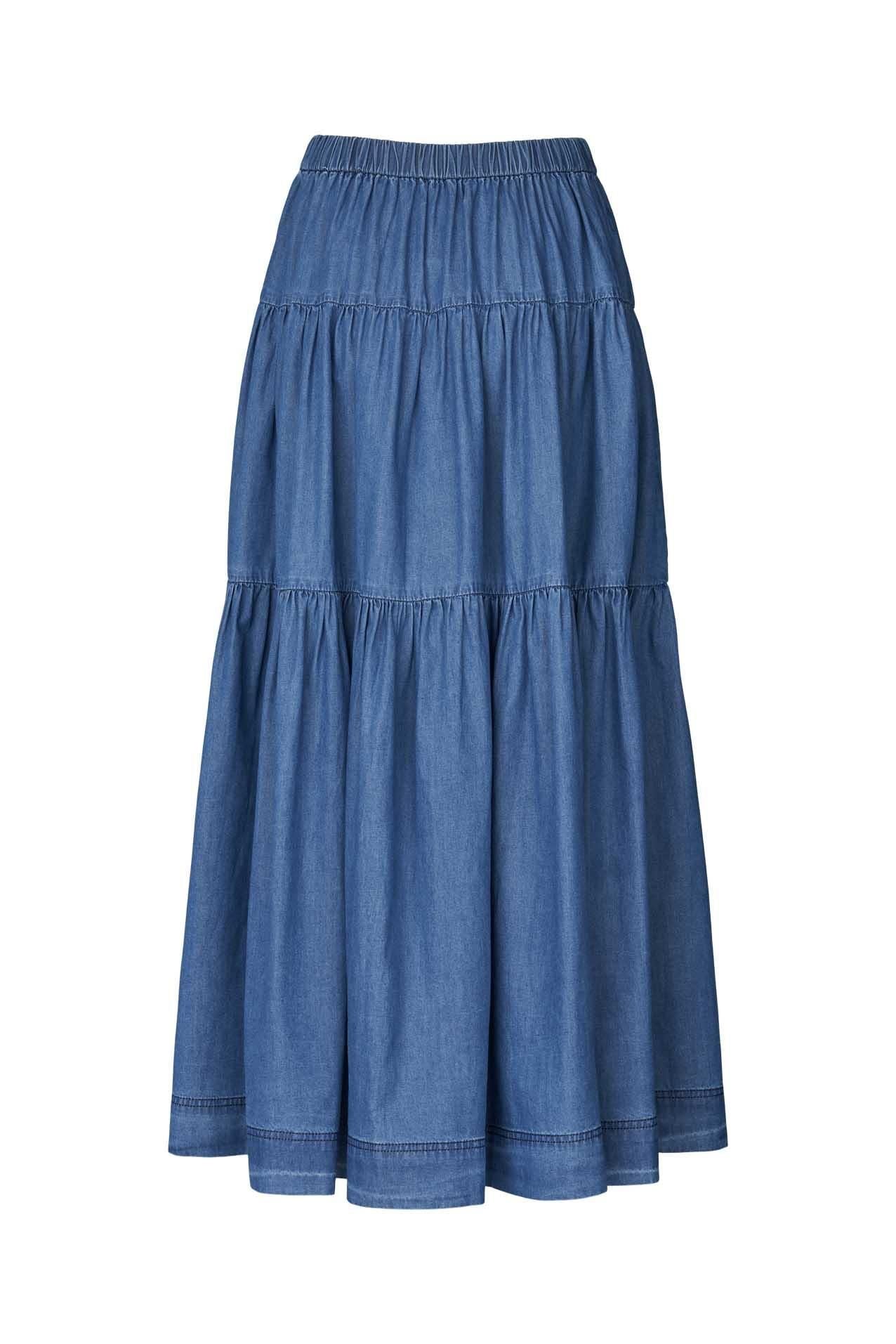 Sunset Skirt Blue Lollys Laundry